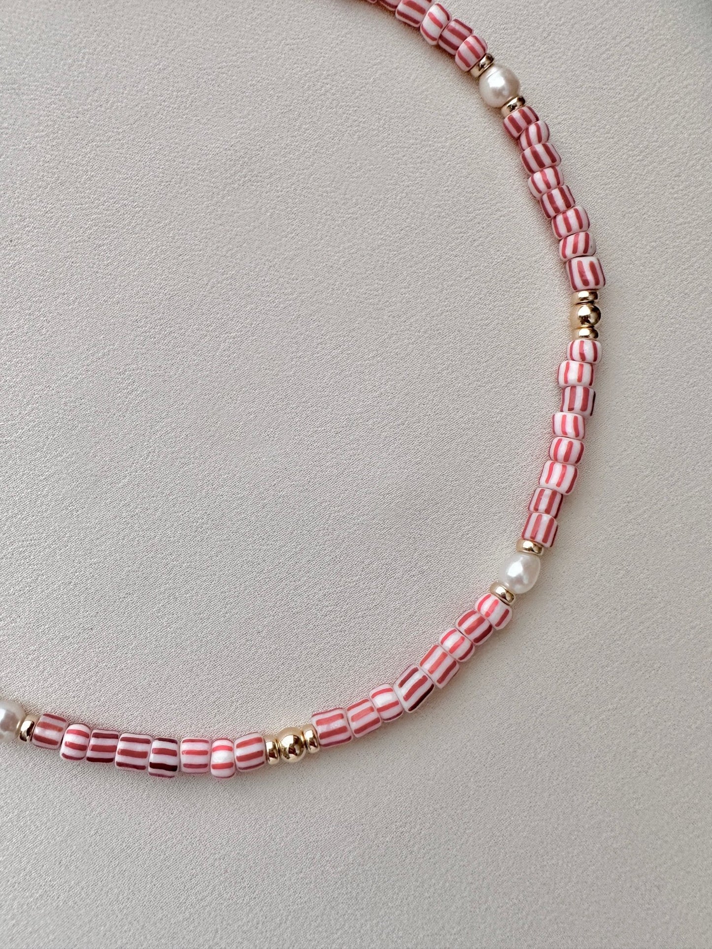 AMELIE Pearl Beaded Necklace