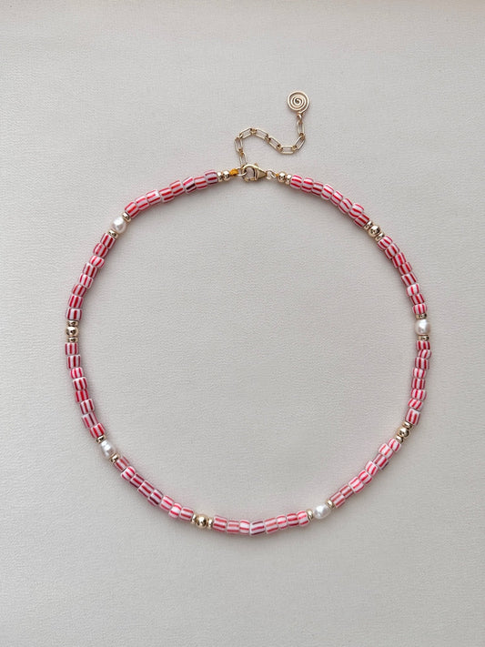 AMELIE Pearl Beaded Necklace