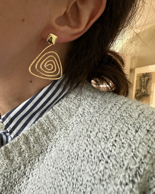BEATRIZ SPIRAL EARRINGS