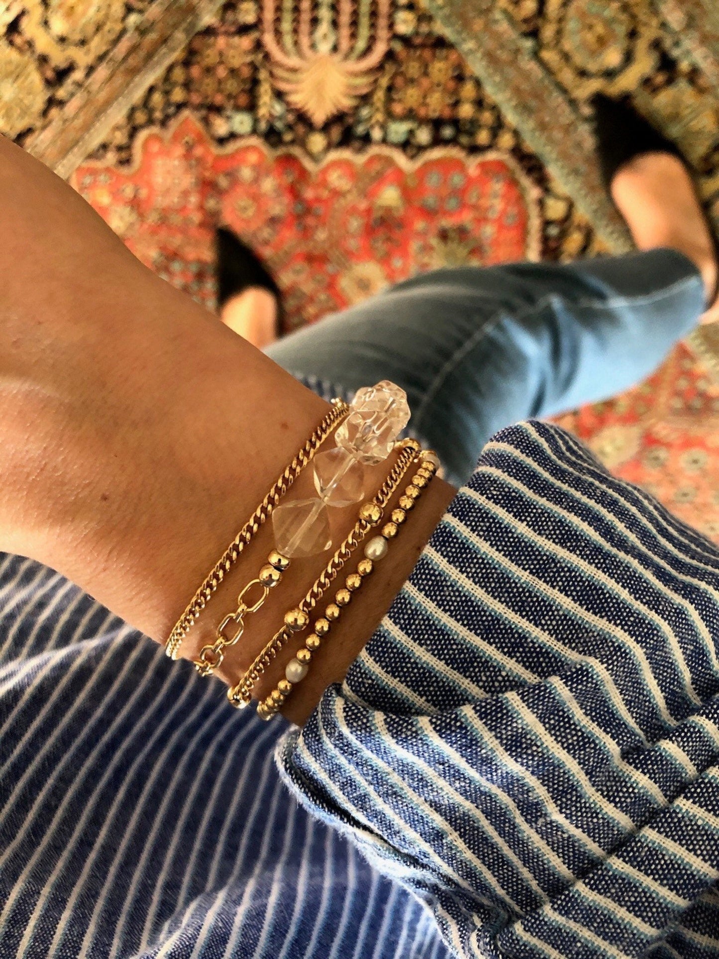 CHIARA Gold Chain Bracelet