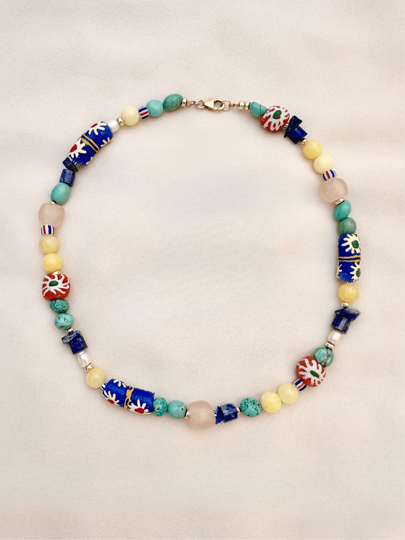 ESMA Pearl Beaded Necklace
