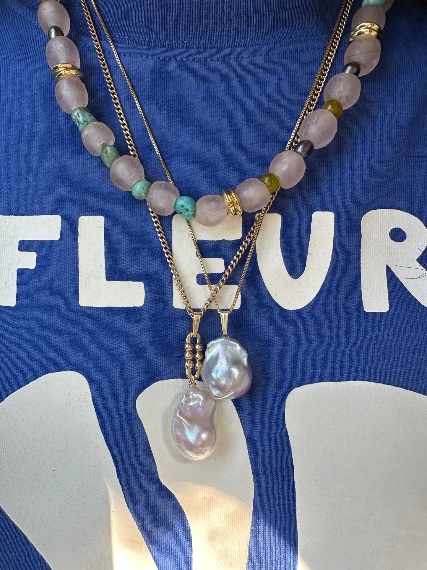 JUNE Baroque Pearl Necklace