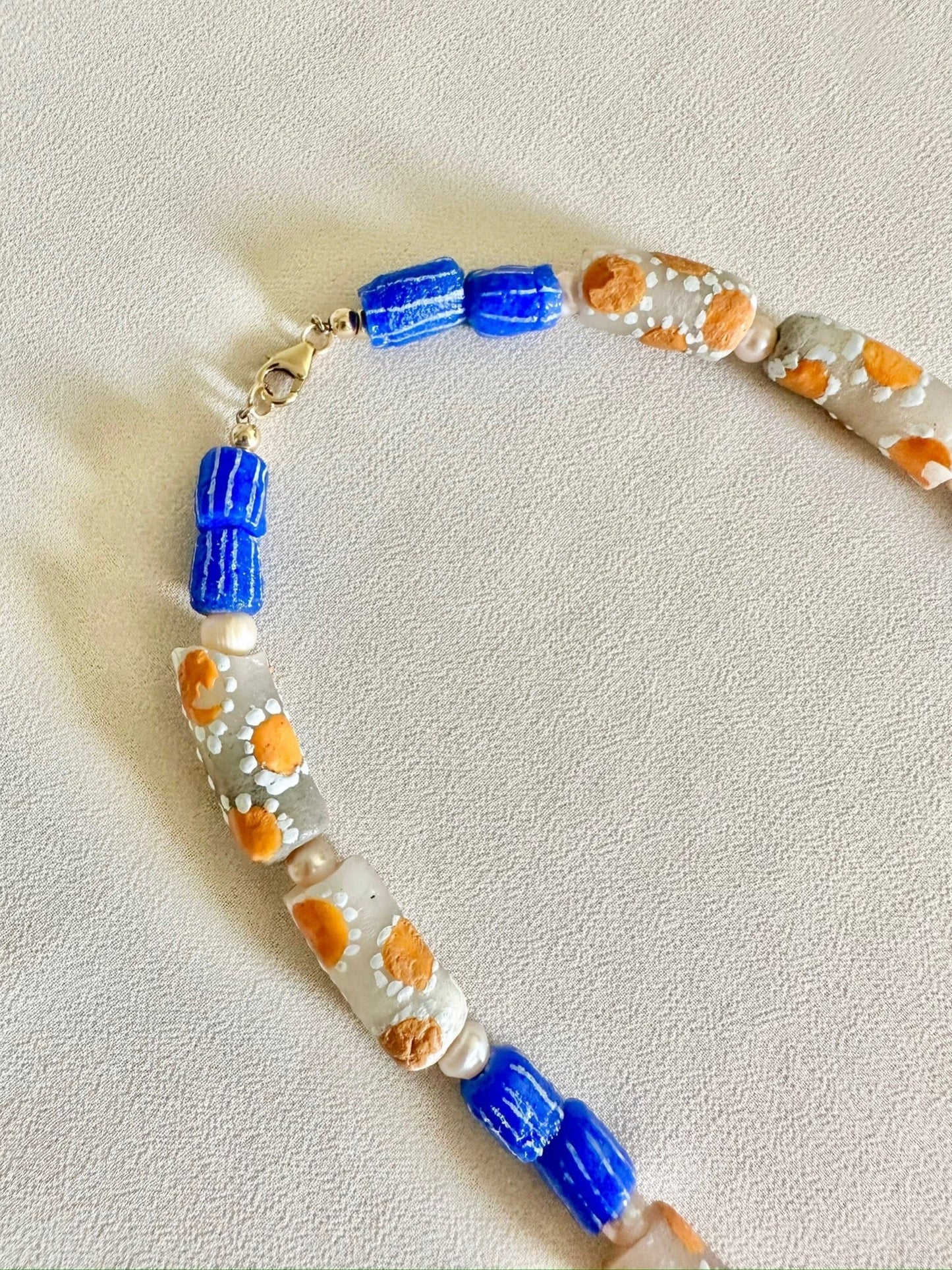 MARISOL Pearl Beaded Necklace