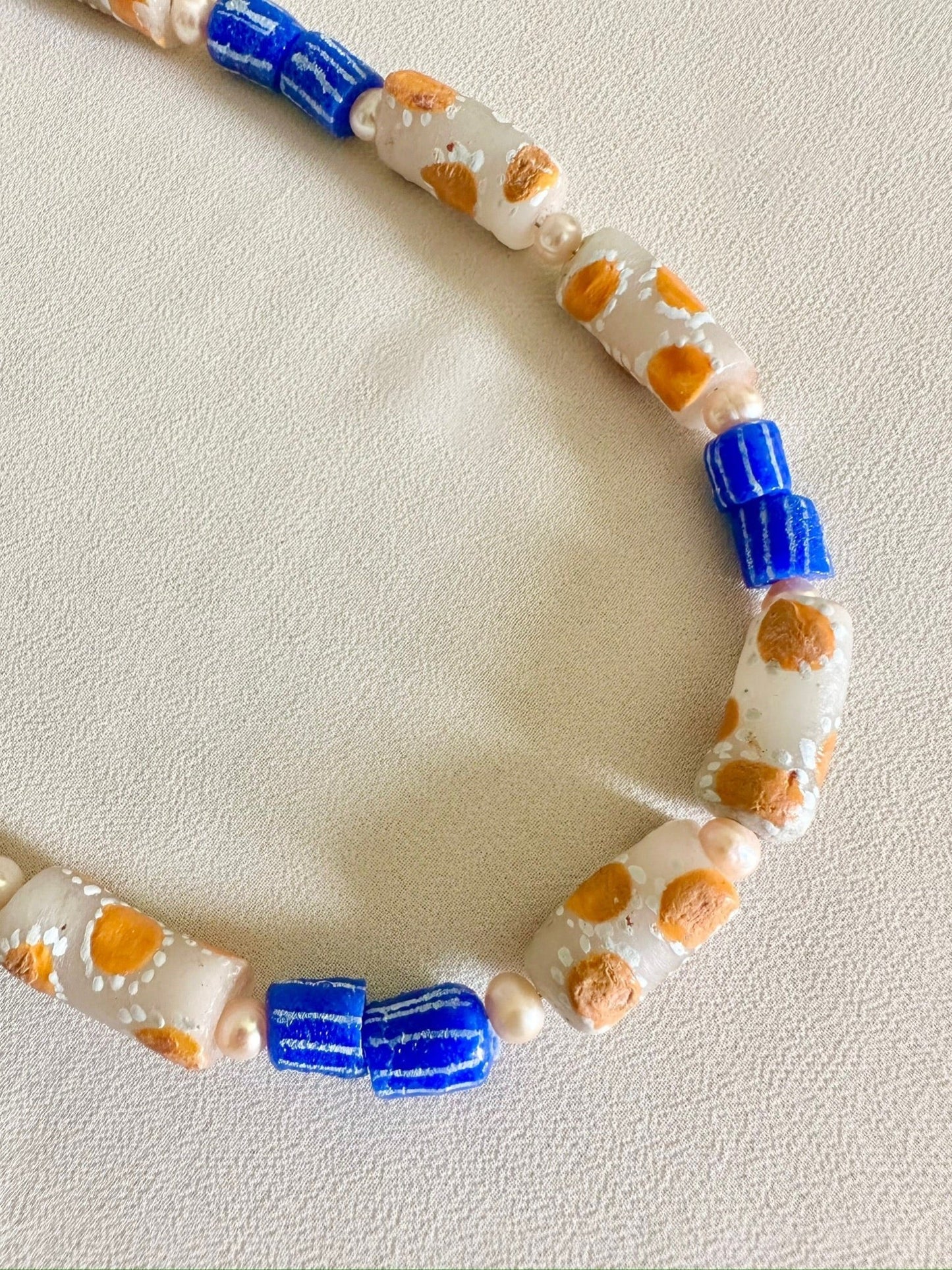 MARISOL Pearl Beaded Necklace