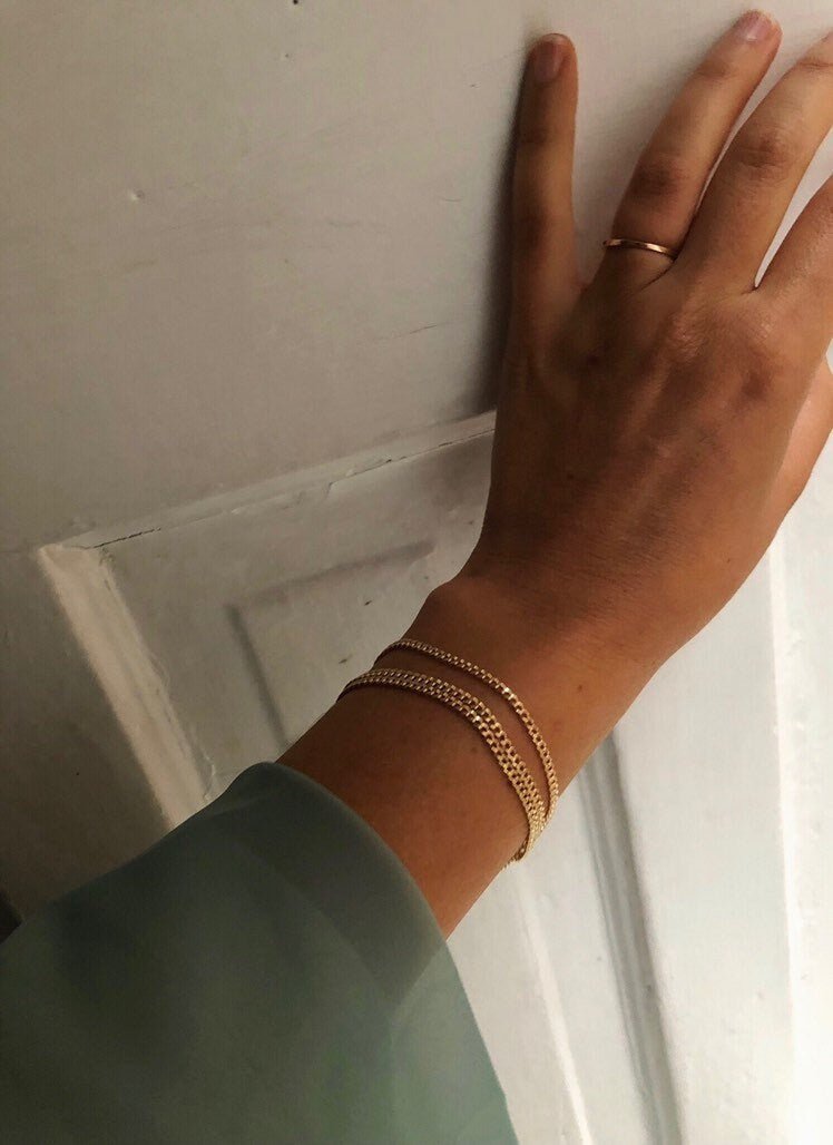 SELENE Gold Chain Necklace