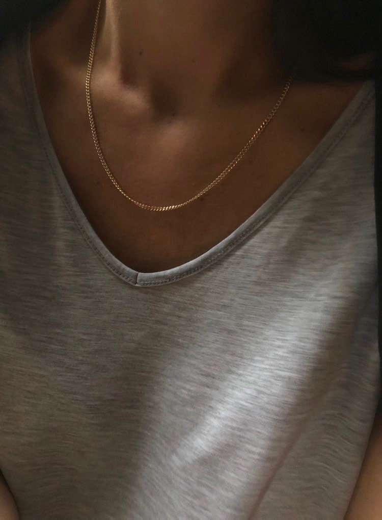SELENE Gold Chain Necklace