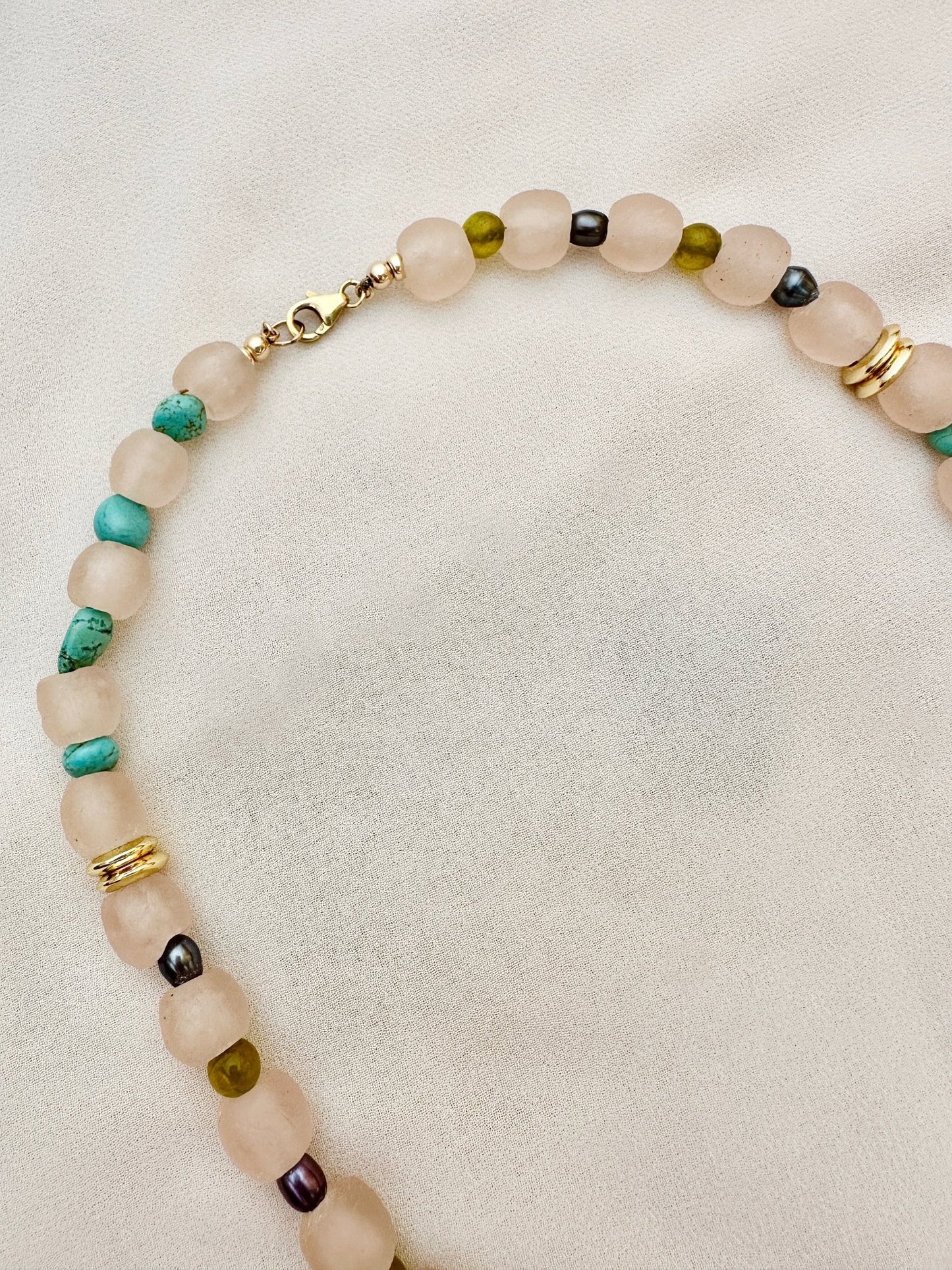 SUNA Pearl Beaded Necklace