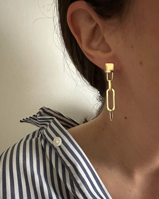 TIANA LINK EARRINGS