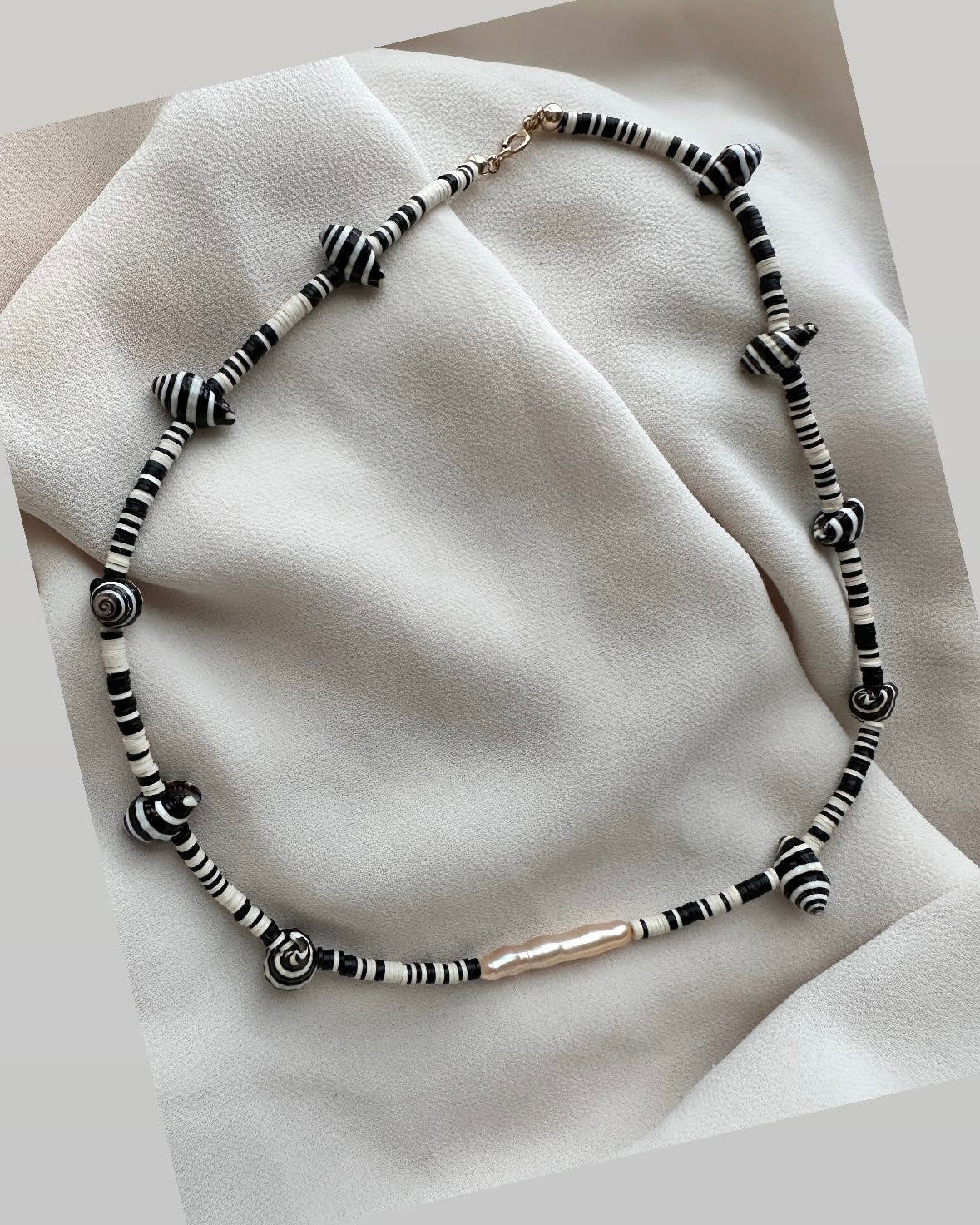 XANDRIA Pearl Beaded Necklace