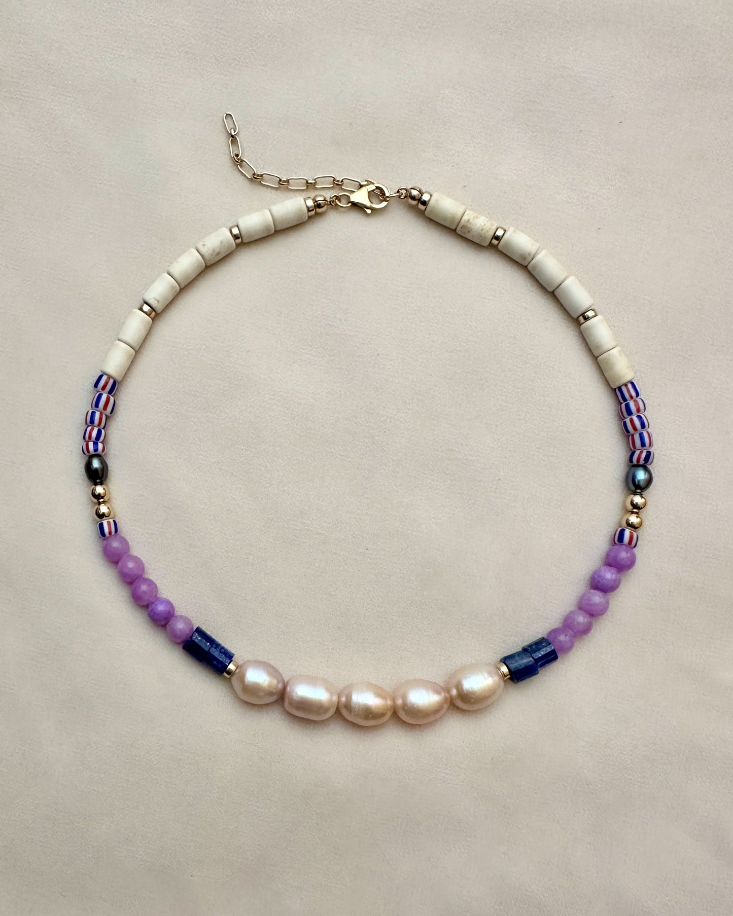 MARTA Pearl Beaded Necklace