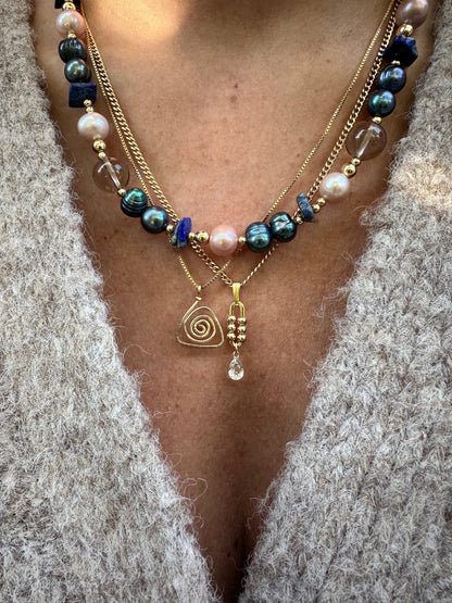 ALEKS GEMSTONE NECKLACE