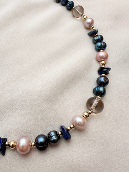 ALEKS GEMSTONE NECKLACE