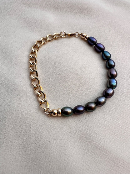 ALIA PEARL CHAIN BRACELET