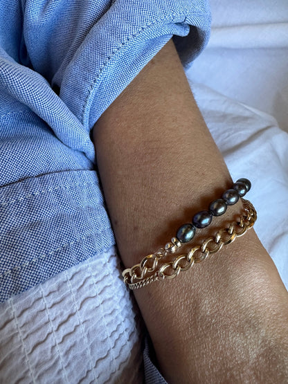 ALIA PEARL CHAIN BRACELET