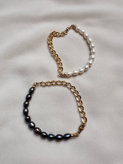 ALIA PEARL CHAIN BRACELET