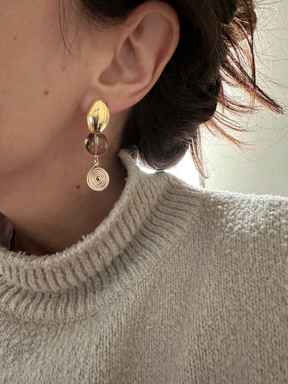 AMARA QUARTZ EARRINGS