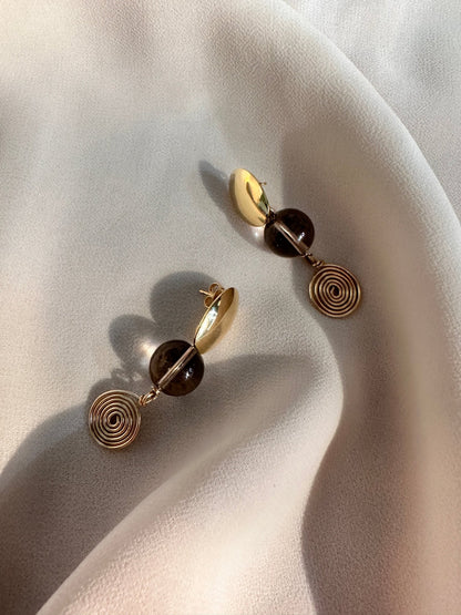 AMARA QUARTZ EARRINGS