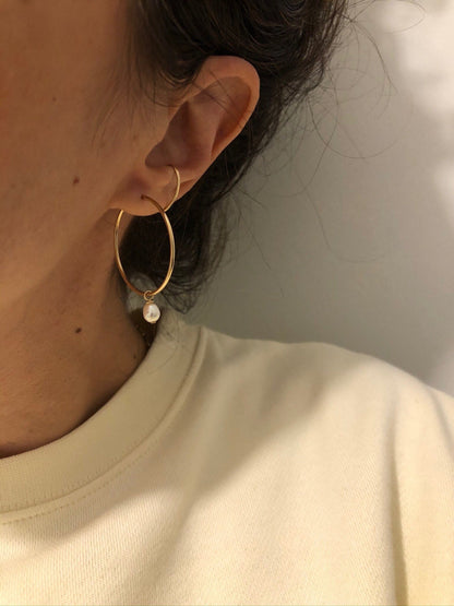 ANA PEARL HOOPS