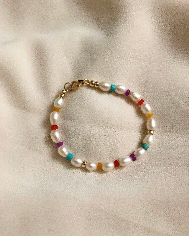 AUDREY Pearl Beaded Bracelet