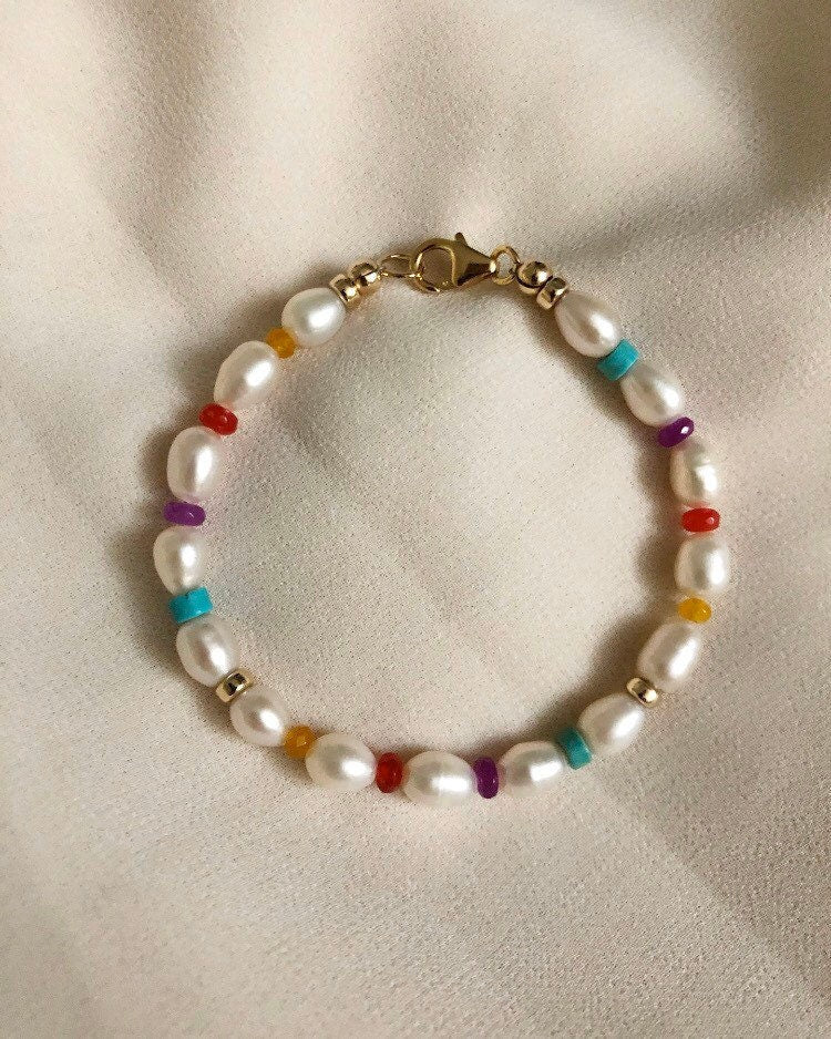 AUDREY Pearl Beaded Bracelet