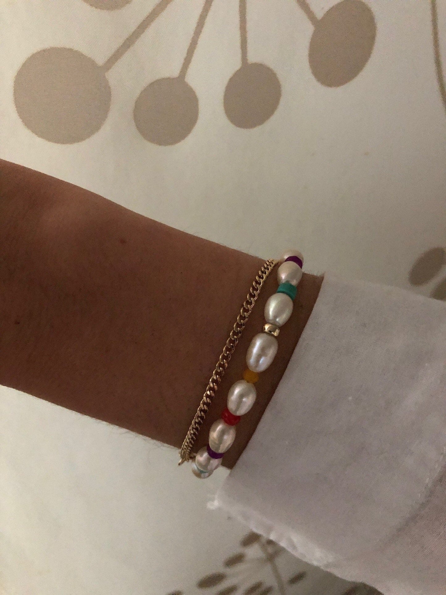 AUDREY Pearl Beaded Bracelet