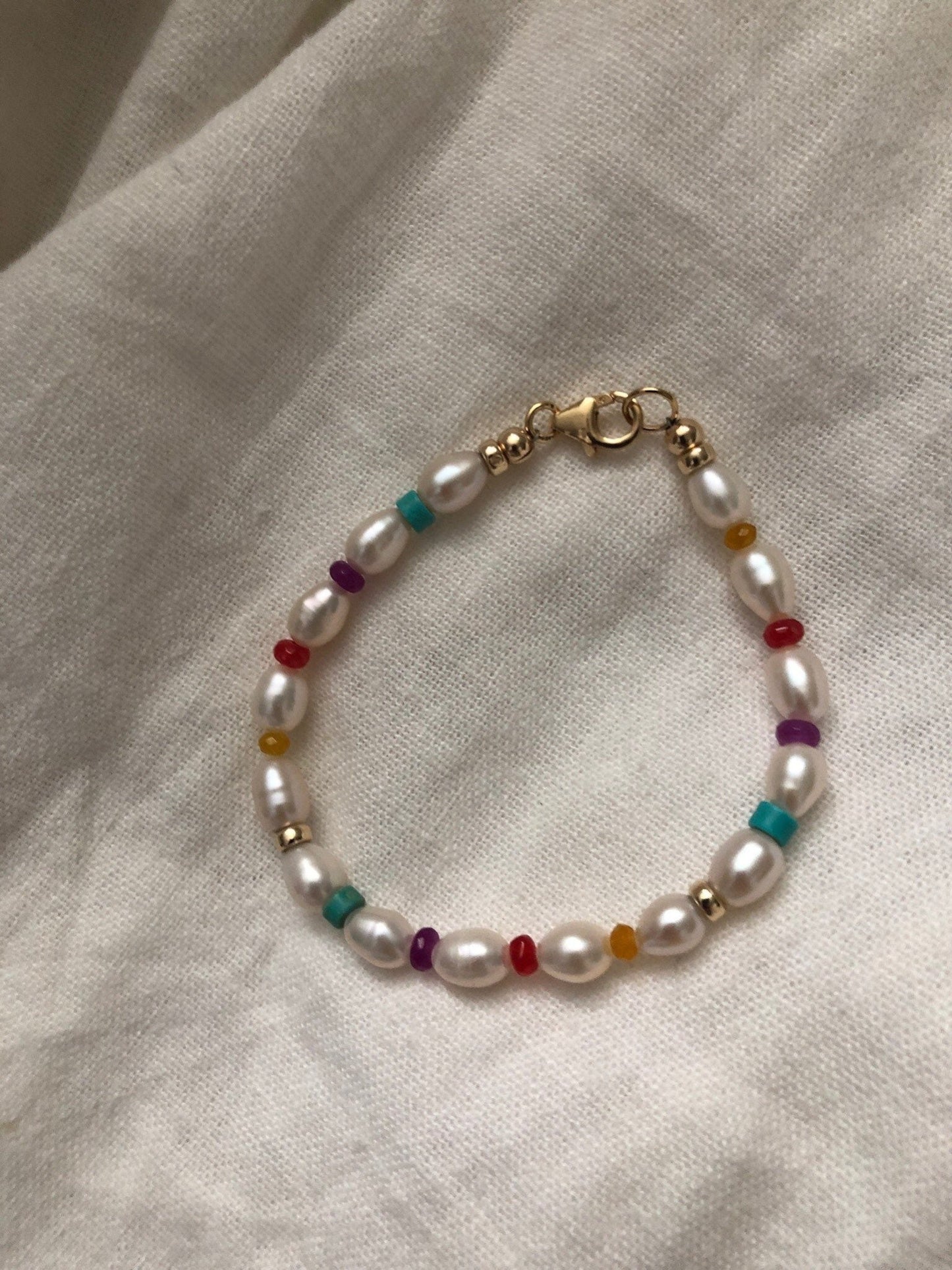 AUDREY Pearl Beaded Bracelet