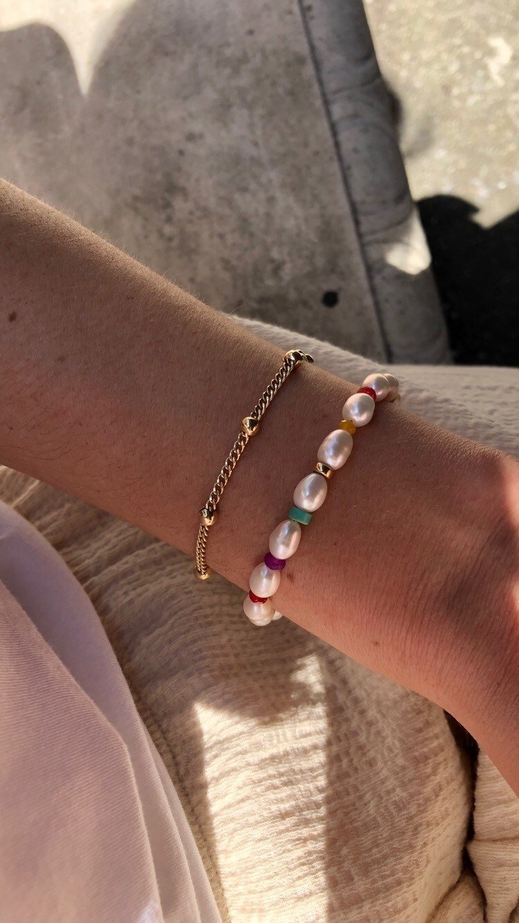 AUDREY Pearl Beaded Bracelet