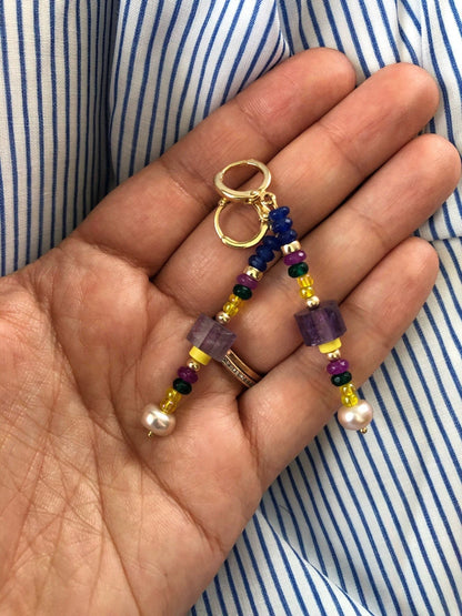 AVIVA BEADED EARRINGS