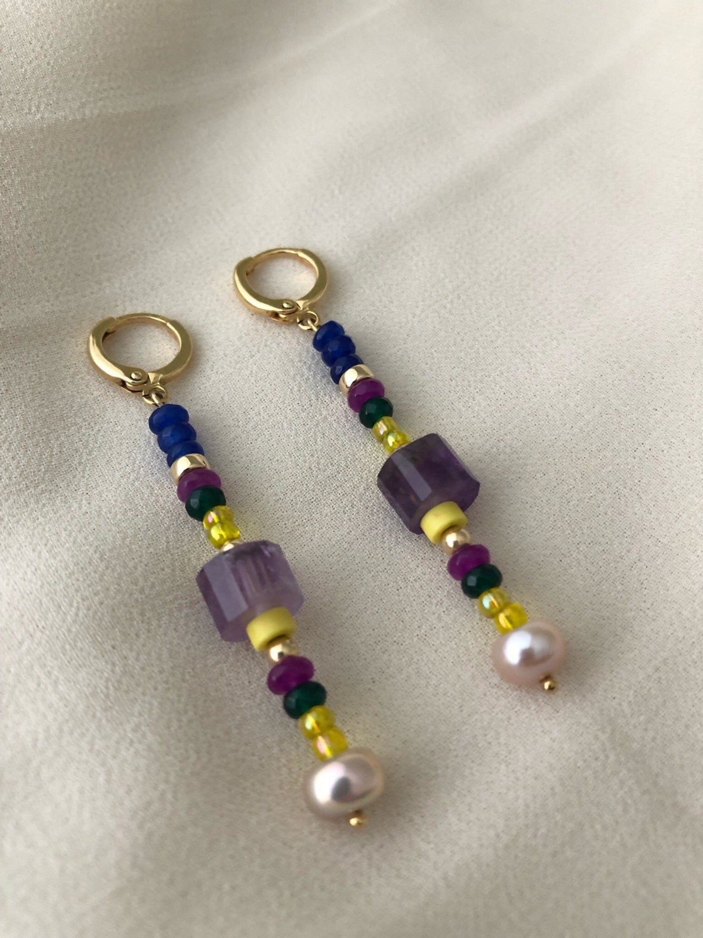 AVIVA Pearl Beaded Earrings