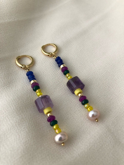 AVIVA BEADED EARRINGS