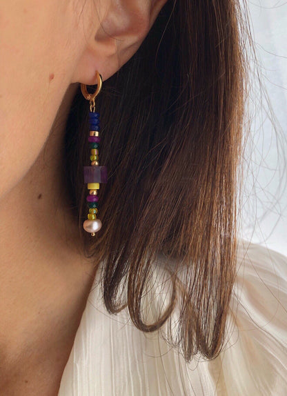 AVIVA BEADED EARRINGS