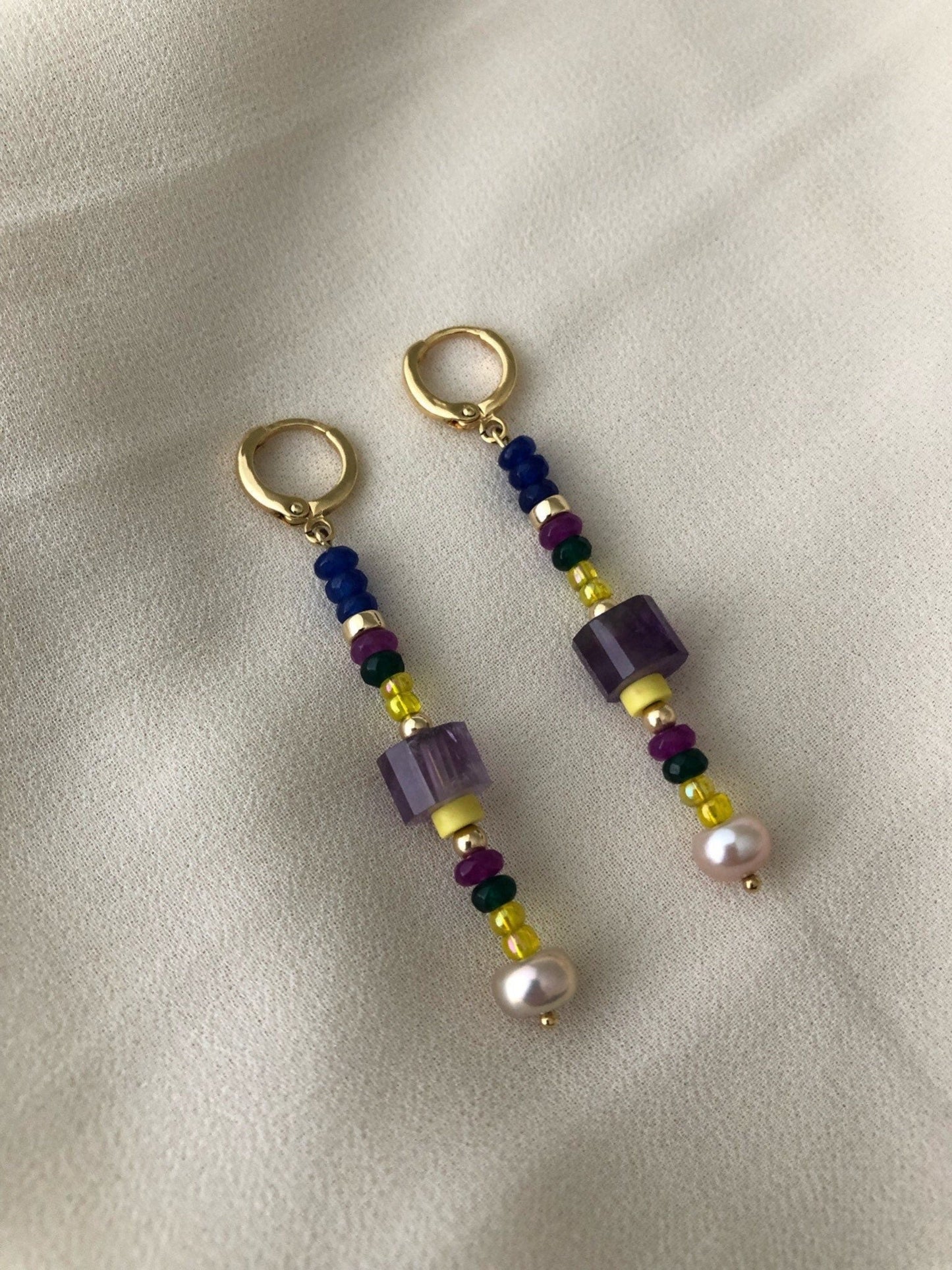 AVIVA Pearl Beaded Earrings