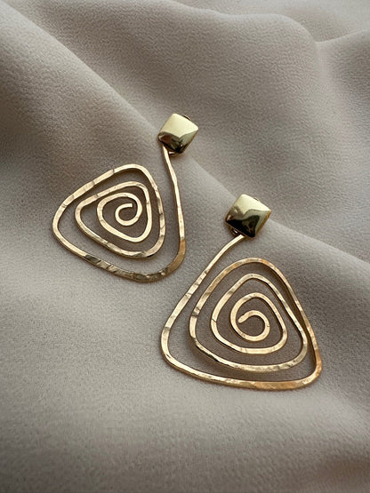 BEATRIZ SPIRAL EARRINGS