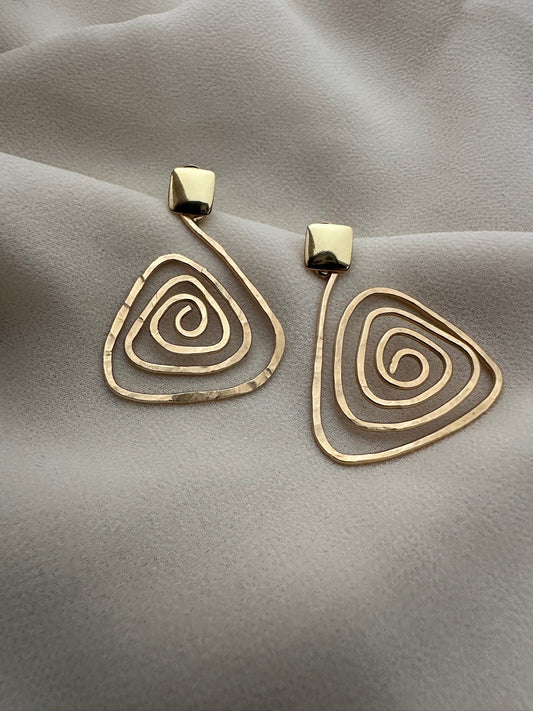 BEATRIZ SPIRAL EARRINGS