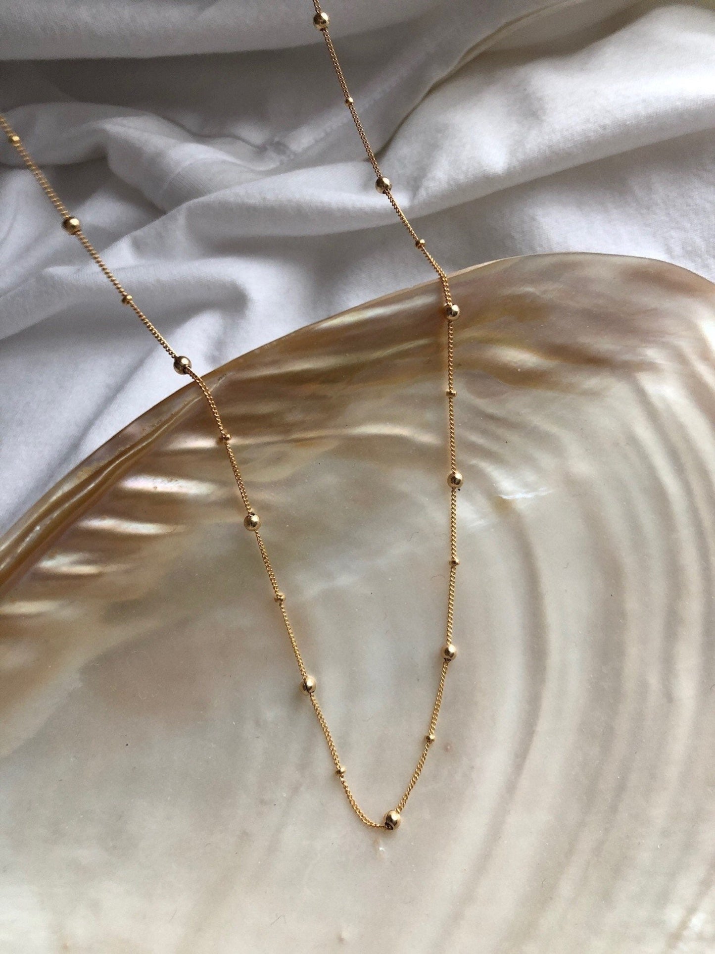 ESTELLE Gold Ball Necklace