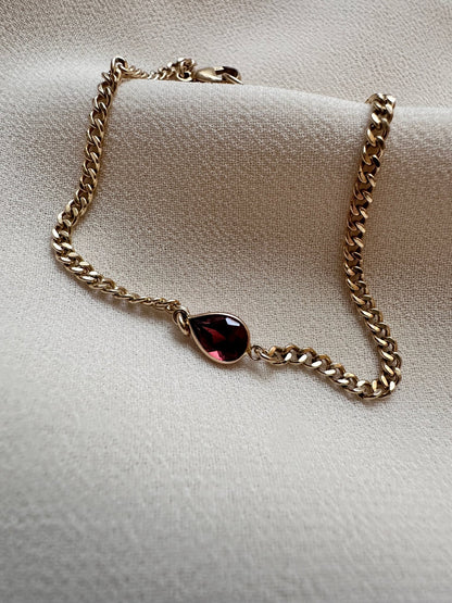 FLORENCE GARNET BRACELET