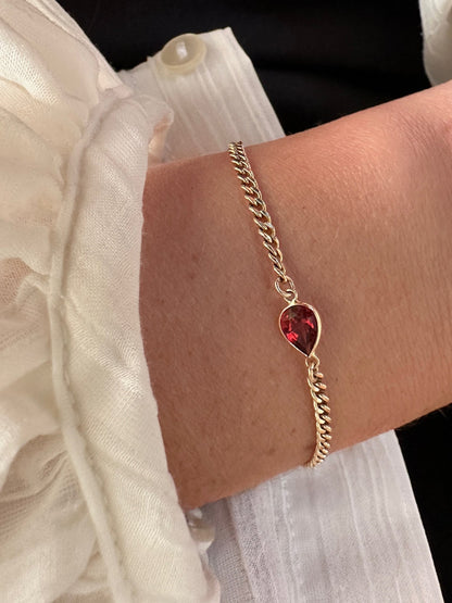 FLORENCE GARNET BRACELET