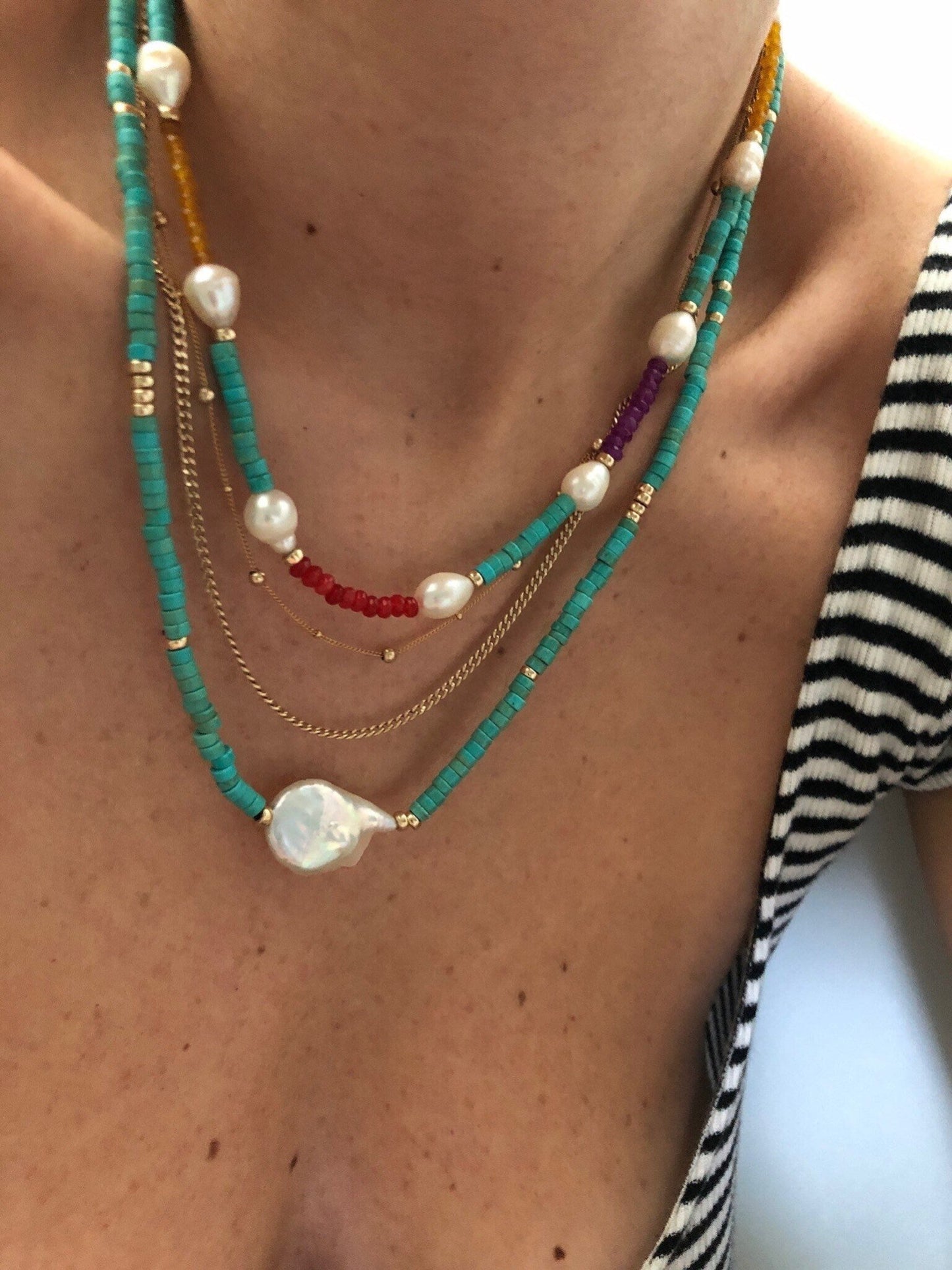 GOA Pearl Beaded Necklace