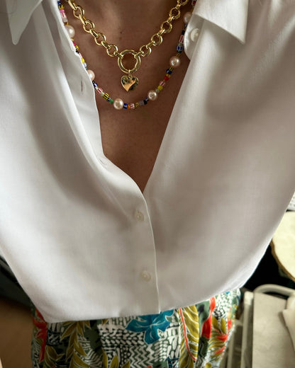 ISSA BEADED NECKLACE