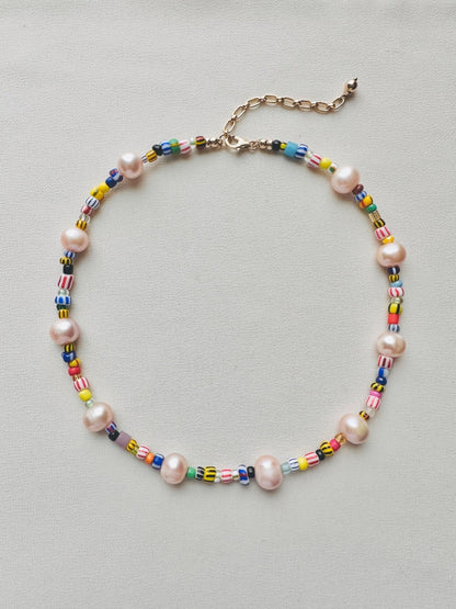 ISSA BEADED NECKLACE