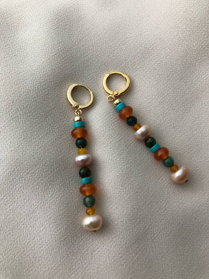 KASHA BEADED EARRINGS