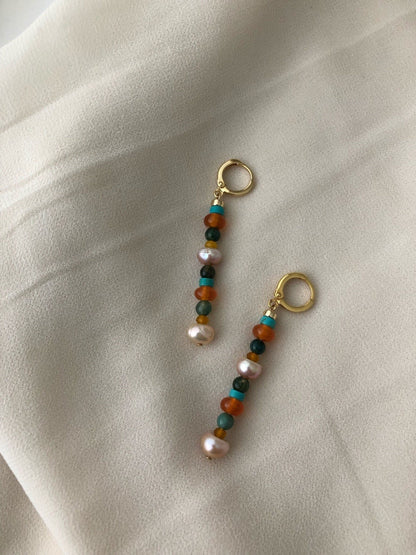 KASHA BEADED EARRINGS