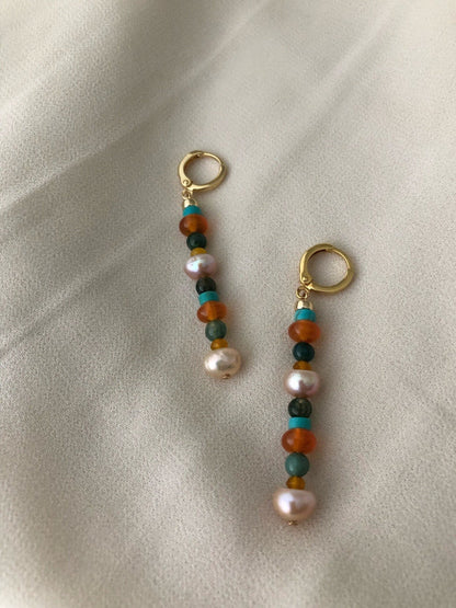 KASHA BEADED EARRINGS