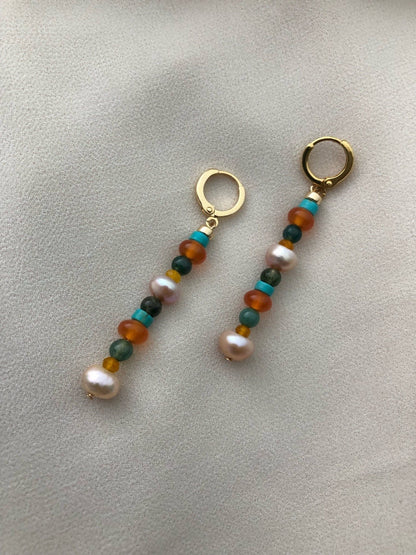 KASHA BEADED EARRINGS