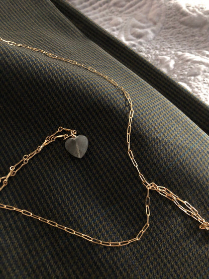 LEA CHAIN NECKLACE | Gold-Filled Paperclip Chain Necklace