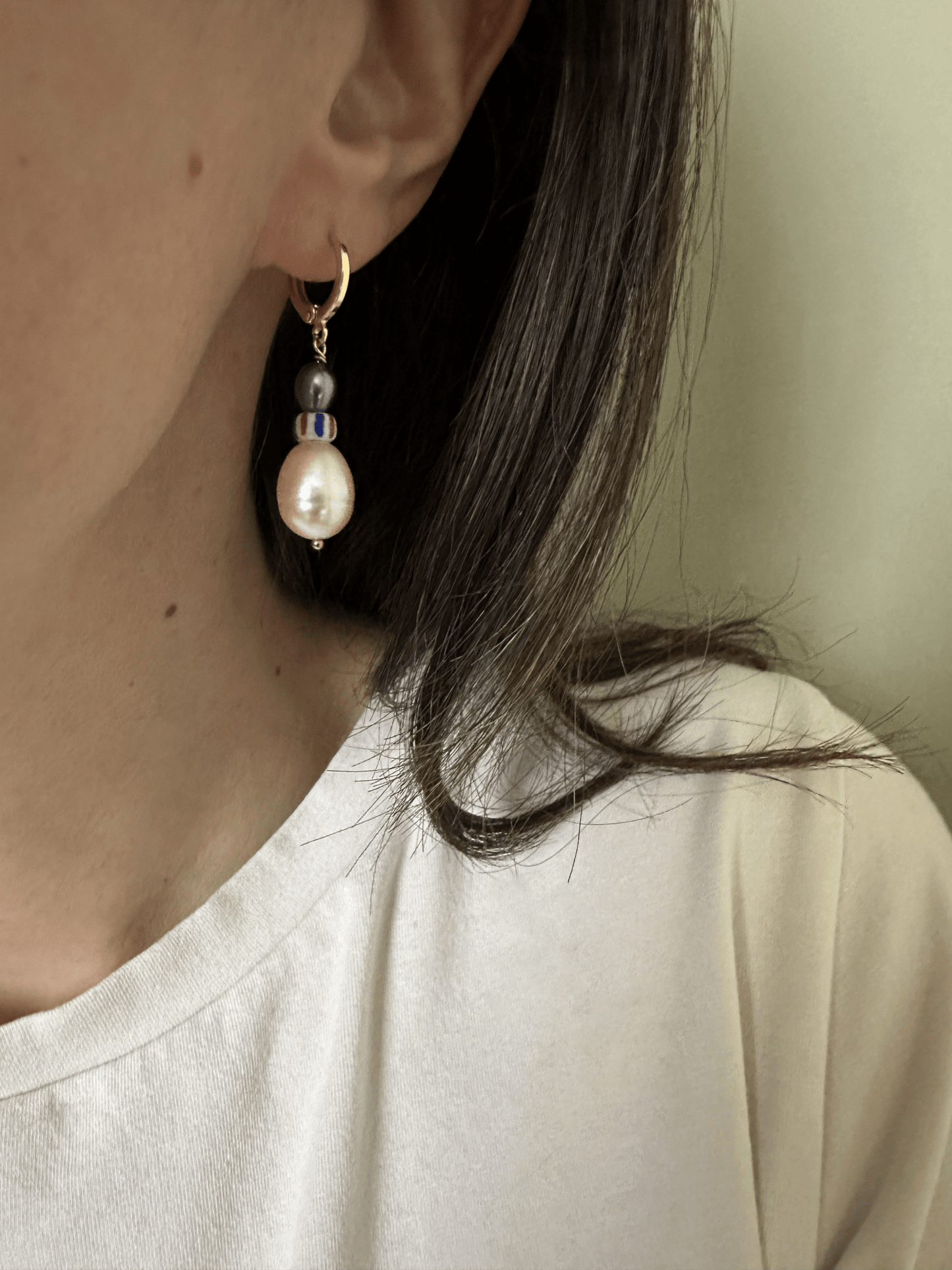 LINA Pearl Beaded Earrings