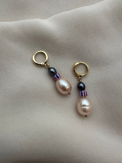 LINA PEARL BEADED EARRINGS