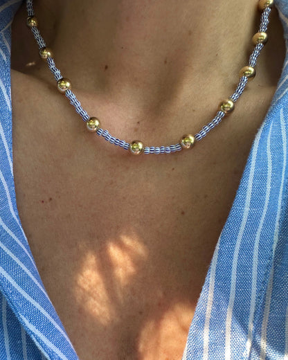 LOREN STRIPED NECKLACE