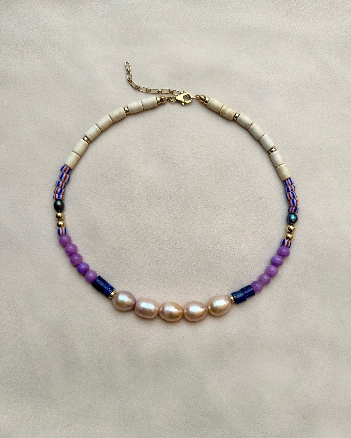 MARTA Pearl Beaded Necklace