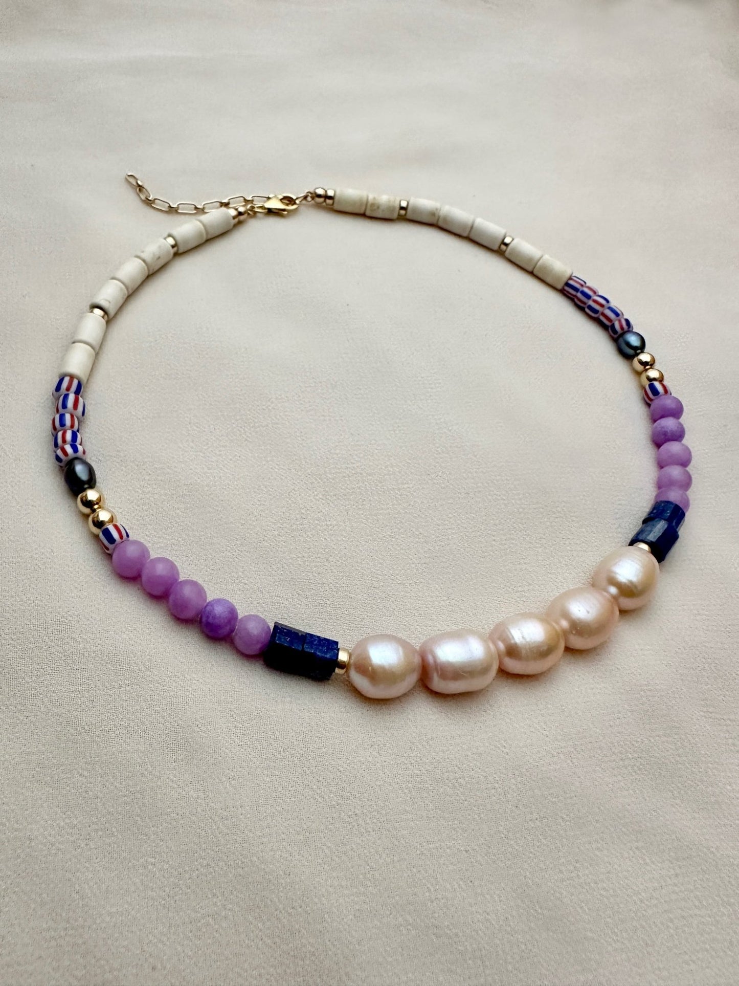 MARTA Pearl Beaded Necklace